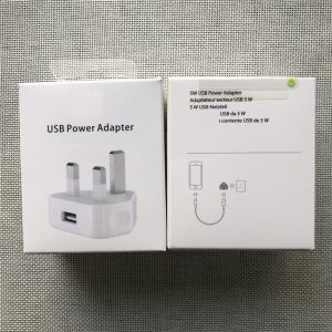 1A 1 USB Port Travel Phone Wall Charger 5W 3 Pin UK Plug