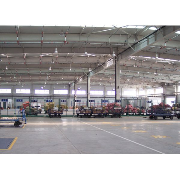 Buy Q345b Grade Pre Manufactured Steel Buildings Light Weight Easy To Build at wholesale prices