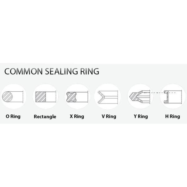 As568 Standard Silicon Rubber O Ring EPDM NBR Green Blue Purple