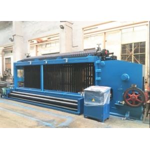 Half Gears Spin Clockwise 2.8mm Wire Automatic Stop Gabion Machine