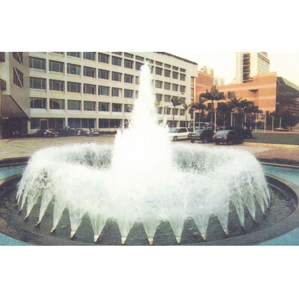 Buy 60Kpa  2" Brass Chrome Dancing Fountain Nozzles at wholesale prices