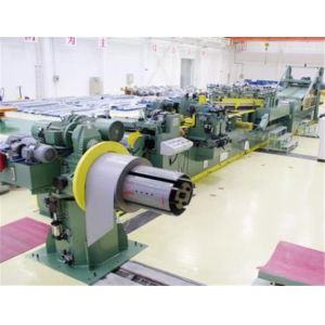 ISO 180kw 1300mm Unwinding Metal Steel Coil Slitting Line