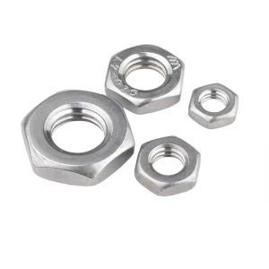 M10 Hexagon Nut Din 934 , M3 Internal Coarse Seal Brass Stainless steel Hex Nut