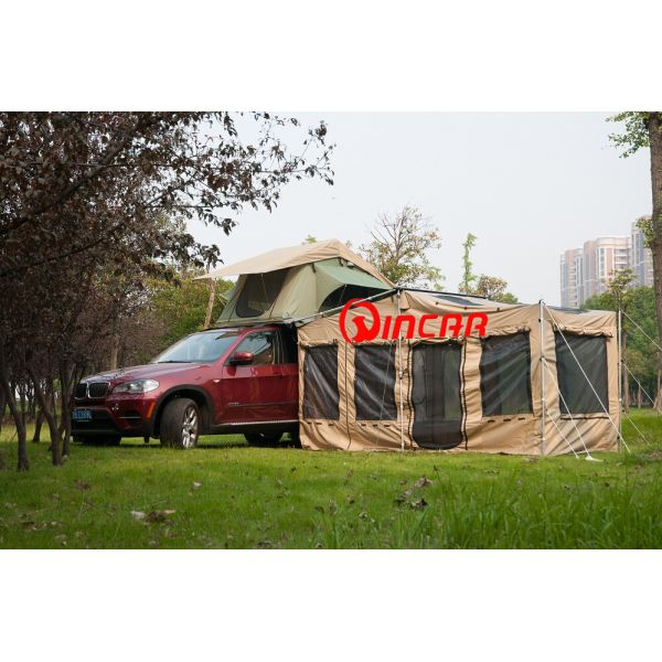 260G canvas AWNING FULL HOUSE from Ningbo Wincar