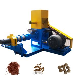 Alloy Steel Floating Fish Feed Extruder Machine Abrasion Resistant