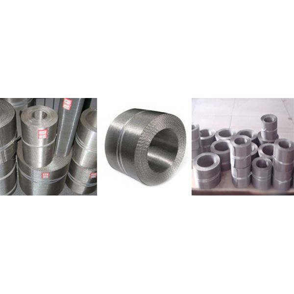 SS 316L Twill Weave Industrial Filter For Mining / Chemical / Food Industry