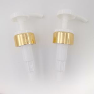OEM ODM 28/415 Screw Lotion Pump With Aluminium Collar