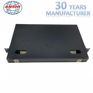 Rack Mount ODF Fiber Optic Patch Panel For Telecommunications