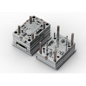 Clamshell Phone Front Shell (1*1) / Three-plates mold / Cold runner No.21871