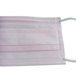 Three Ply Face Mask Surgical Disposable , Dust Protection Mask Bacterial