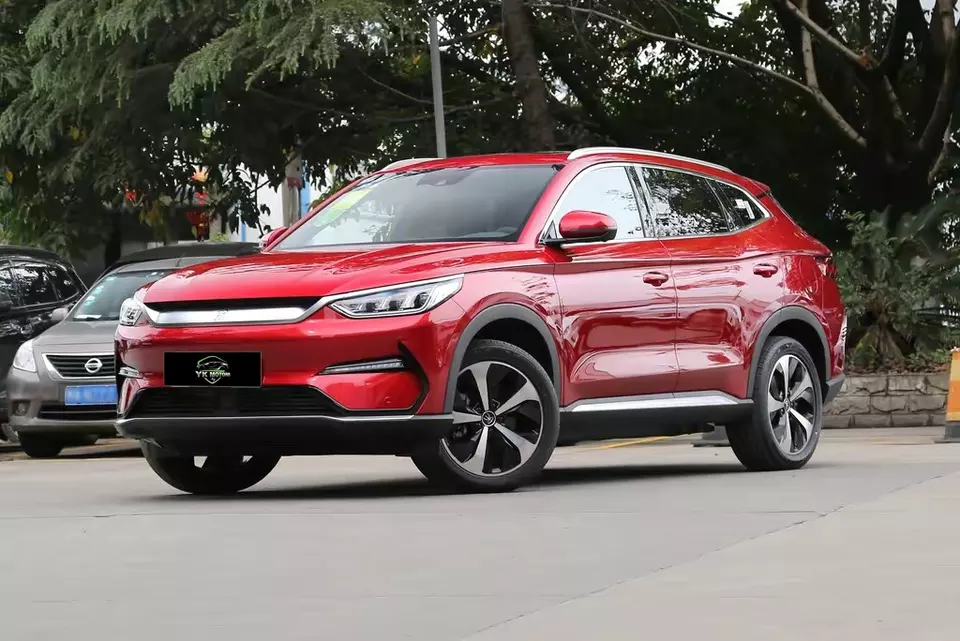 Byd Song Plus Ev Red Color 0KM Ready Stock Energy Electric Vehicle with Brake System