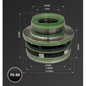 BERGMAN replace Flygt Pump seal 8009230
