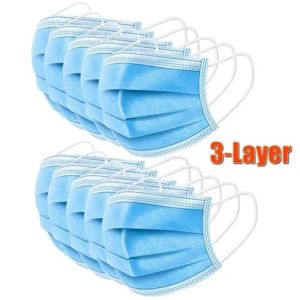 Safety 3 Ply Non Woven Face Mask