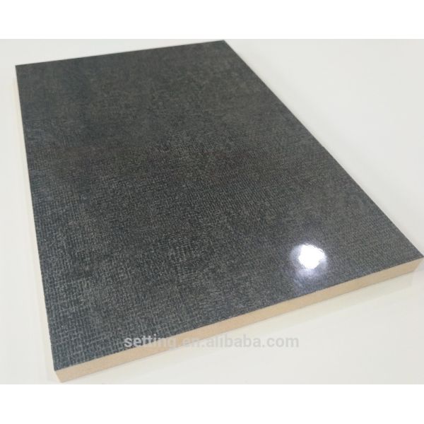 Buy 1220*2440Mm Uv Coated Marble Grey Gloss Mdf Sheets at wholesale prices