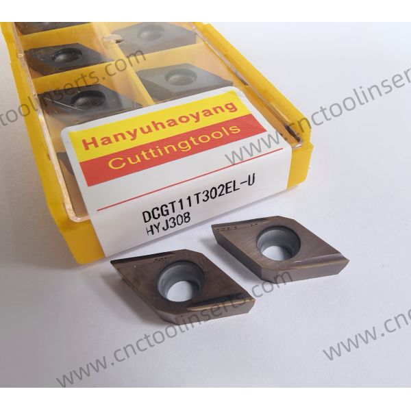 CNC Boring Inserts Wc-Co PVD Coating DCGT11T302EL-U HYJ308，Suitable For