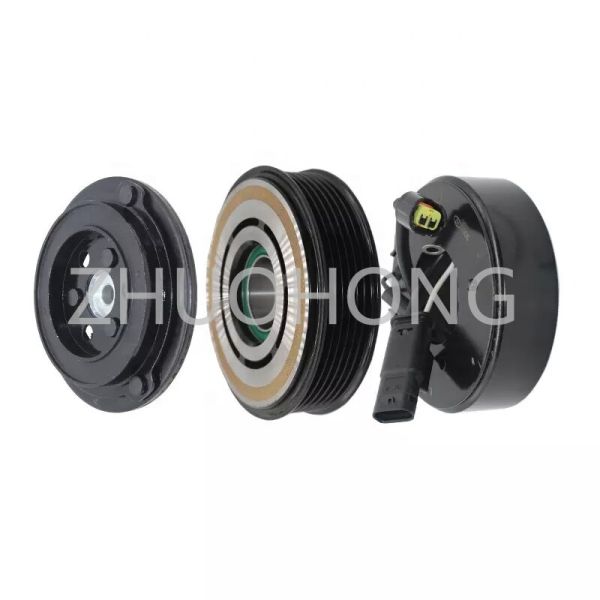 1975-2007 Year Auto AC Compressor Pulley Clutch Kit 6PK 114MM 12V For BMW 530 SERIES