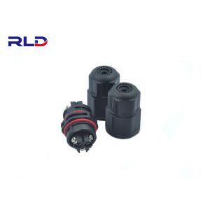Circular PVC Jacket Waterproof Cable Joints IP68 Cable Connectors