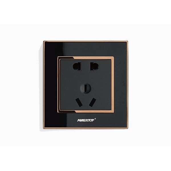 Buy Modern Electric Brass Switches And Sockets For Home / Apartment at wholesale prices