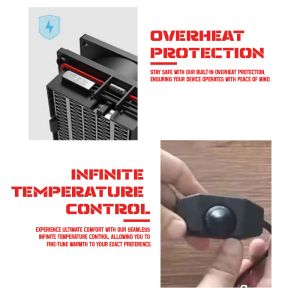 Enhance Blood Circulation And Relaxation With Electric Foot Warmer Stool