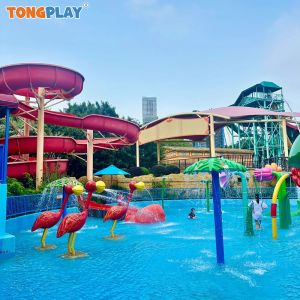 Commercial Theme Water Park, Popular Entertainment Games Water Park Wave