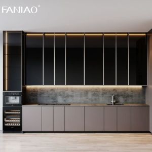 Modern Designs PVC Kitchen Furniture Modular Kitchen Cabinet