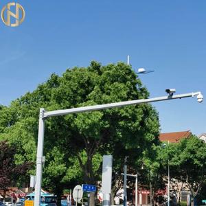 Quality L Type Q345 Traffic Extending Telescopic Steel Antenna Mast for sale