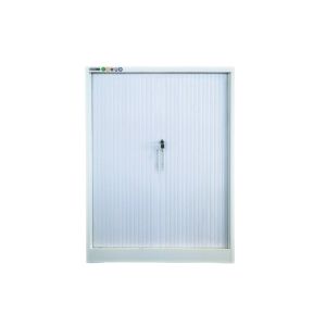 Key Lock Roll Up Door Steel Movable Storage Filing Cabinet