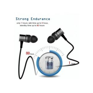 90mAh Comfortable Noise Cancelling Earbuds With Rechargeable Li - Ion Battery
