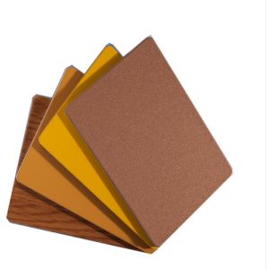 Smooth Mirror Aluminum Composite Panel With Wear Resistant Steel