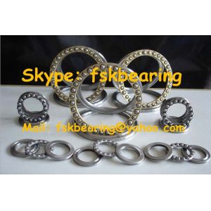 Double Direction Large Diameter Thrust Bearings Single Row , P0 / P6