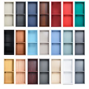 Waterproof Matte Black Stainless Steel Shower Niche for Bathroom Tile Shampoo