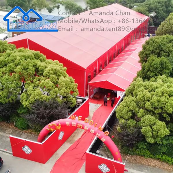 Large Outdoor Custom Aluminum Frame Wedding Outdoor Tent Exhibition Church