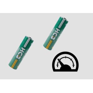 Spiral Cylindrical Li-MnO2 CR14505 Lithium Battery Water Meter / Smoke Detectors