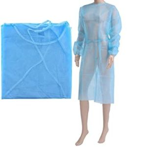 Quality Lightweight Isolation Protective Disposable Medical Gowns Long Sleeves for sale