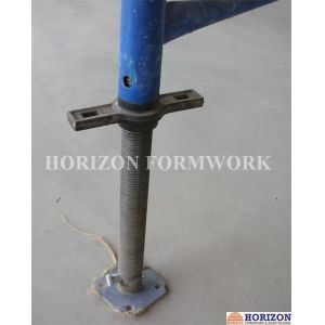 Galvanized Scaffold Screw Jack and Head Jack with BS1139 Standard