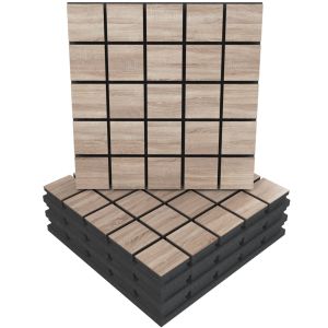 China Wholesale Inner Decoration Items China Made Polyester Fiber Soundproof Wall Boards and Wood Slat Acoustic Panels on sale