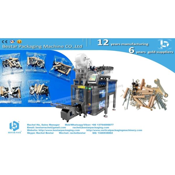 Bestar Furniture parts and furniture hardware counting and packing machine with