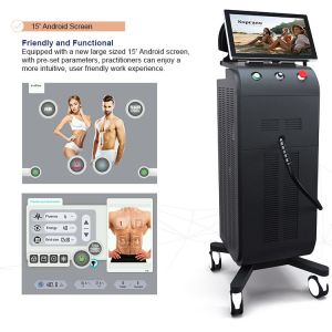 AC220V 2500W Painless Laser Hair Removal Machine With LCD Screen