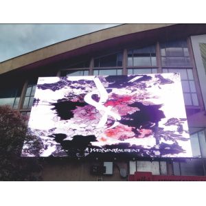 Led Transparent DIP Led Display Mesh , Advertising Background Billboard