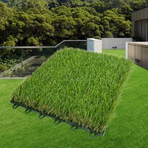 Decoration Green Bottom Plate Splicing Board Grass TilesBalcony Lawn Mat