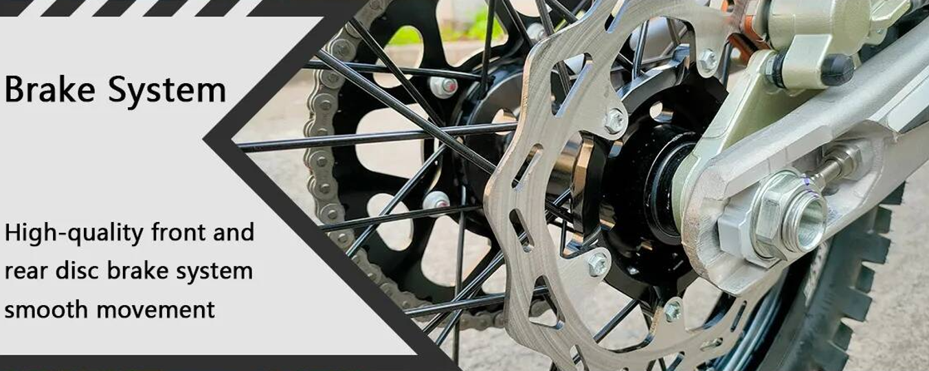 Kews Inverted CNC Suspension YK250cc 4 Stroke Enduro Motocycle With Hight Performance