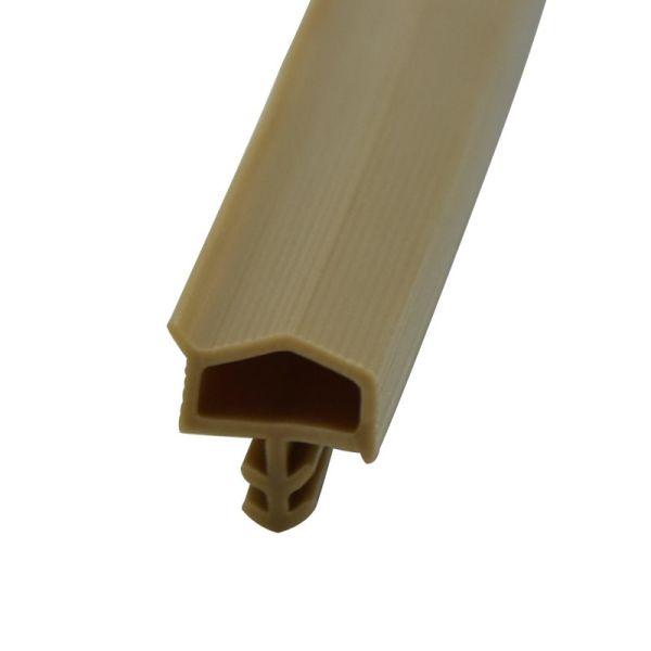 Thermoplastic Elastomer Rubber Weather Stripping Door Seal Strip With Fin 10*5.5mm