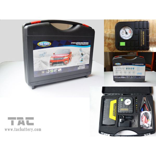 16800mah Emergency Car Battery Starter 19V Petrol With ABS+PC / Double USV