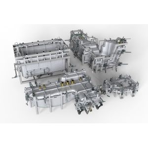 Aluminum Aluminum Rotational Molds For Plastic Parts Custom Designed