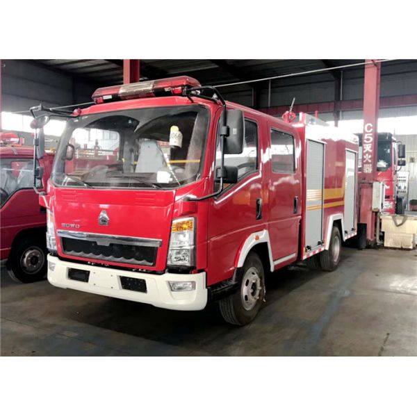 Buy RHD Sinotruk HOWO 4X2 Fire Rescue Truck With YUCHAI Engine at wholesale prices