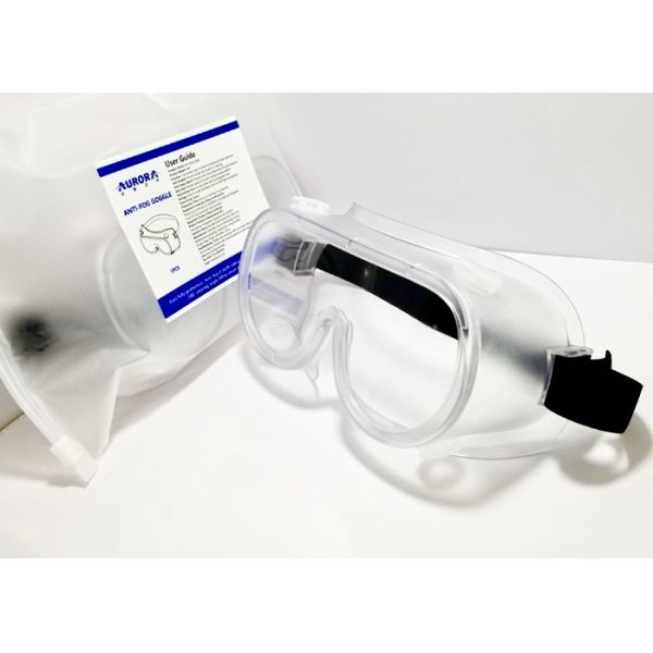Buy PVC Indirect Vent Goggle Indoor Outdoor Safety Glasses In The Workplace at wholesale prices