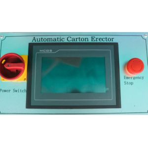 Stainless Steel Vertical Carton Erecting Machines With Video Outgoing Inspection