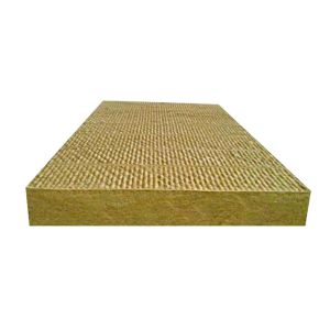 Rectangular Plate Rockwool Stone Wool Insulation 50kg/m3-180kg/m3