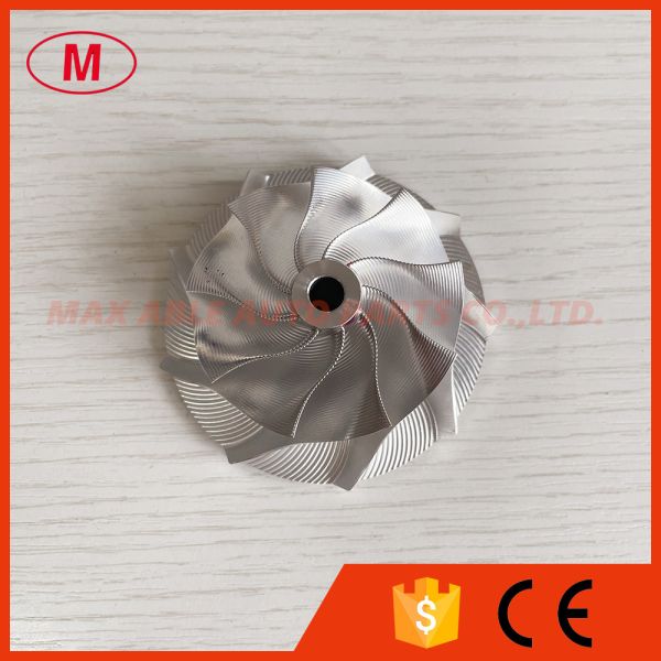 TD05H 20G upgrade reverse 53.11/70.98mm 9+0 blades point milling snake curve Turbocharger milling/billet compressor whee