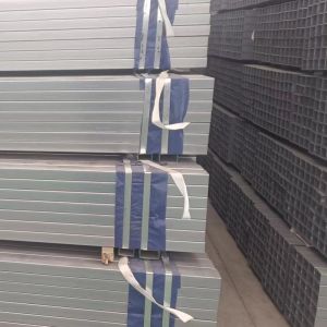 Silver Malleable Zinc Magnesium Aluminum Rectangular Tube For Construction